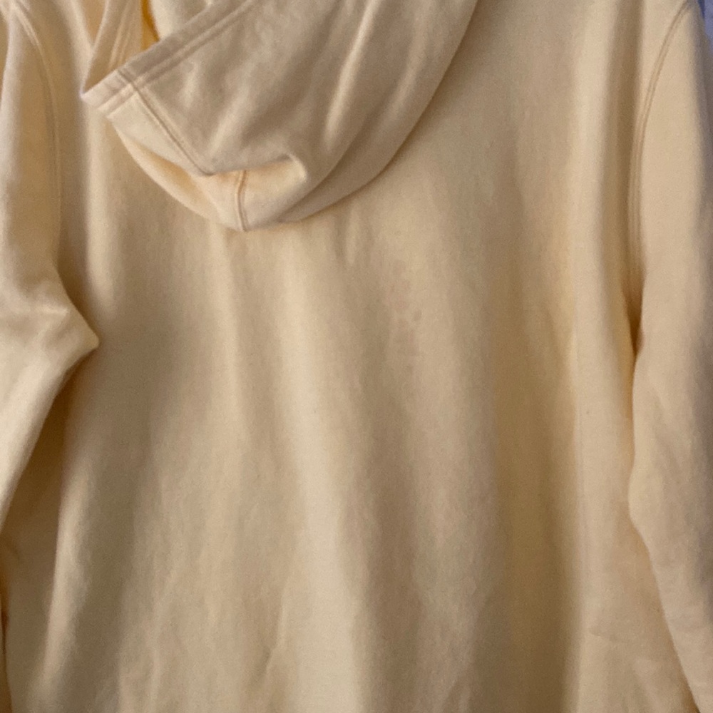 GAP Yellow Fleece Hoodie Sweatshirt - Picture 8 of 8